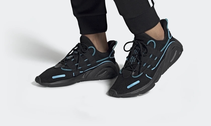 adidas Originals LXCON “Core Black/Bright Cyan” オリジナルス レキシコン “コアブラック/ブライトシアン”) [FV3587] | Fullress | 抽選情報 ニュースを掲載！ナイキ ダンク シュプリーム SUPREME 等のファッション情報を配信！