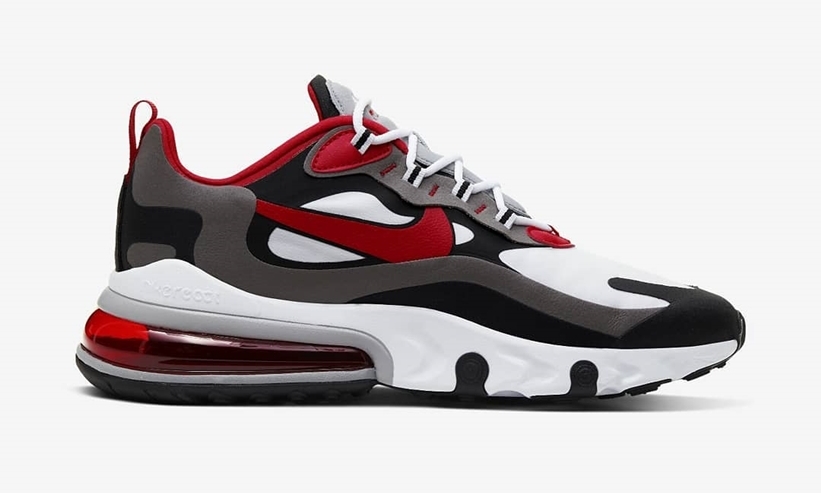 nike air max 270 react grey red