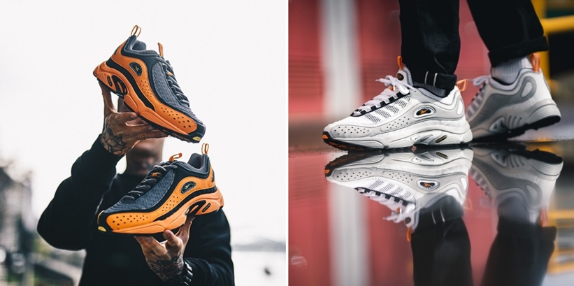 11/8発売！REEBOK DAYTONA DMX II “Bright Orange/True Grey” (リーボック デイトナ ディーエムエックス II “ブライトオレンジ/トゥルーオレンジ”) [DV7253,7254]