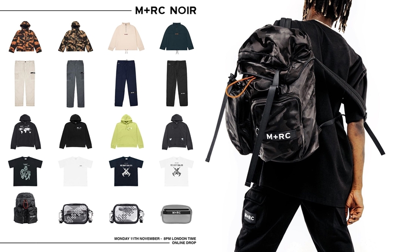 M+RC NOIR オンラインにてニューアイテムが11/11発売 (マルシェノア)