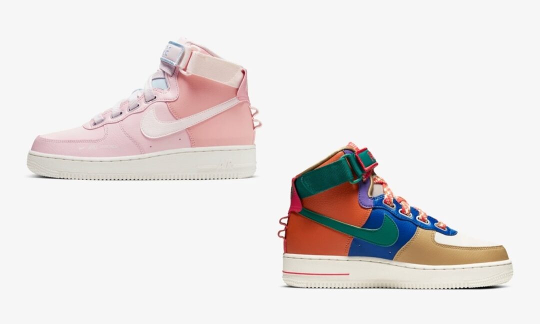 11/13発売！ナイキ ウィメンズ エア フォース 1 ハイ ユーティリティ 2カラー (NIKE WMNS AIR FORCE 1 HIGH UTILITY “Multi/Echo Pink”) [CQ4810-046,621]