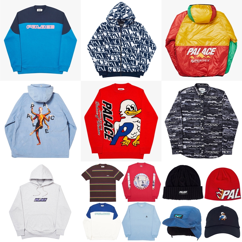 Palace Skateboards 2019 WINTER 7th Dropが11/16展開 (パレス スケートボード 2019 冬)