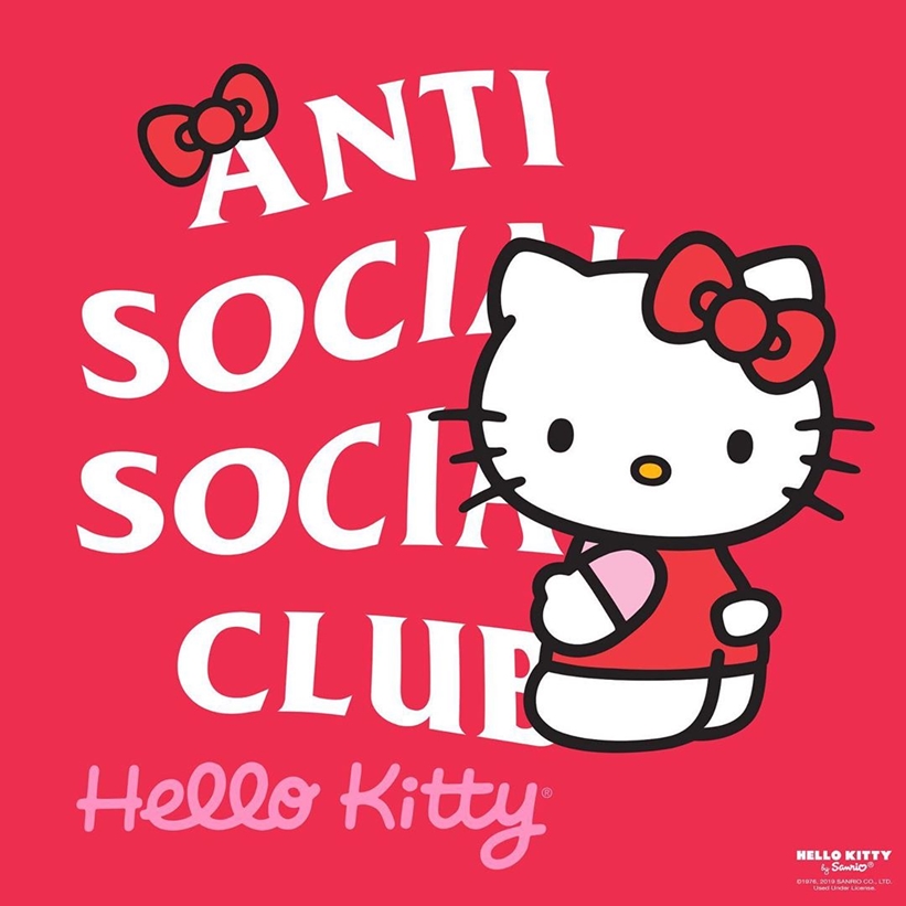 HELLO KITTY × Anti Social Social Club コラボが11/16発売 (ハローキティ アンチ ソーシャル ソーシャル クラブ)