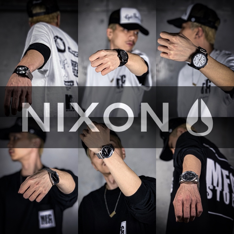 MFC STOREのディレクター「BB」× NIXONとのスペシャルメイクアップ「NIXON jointwork for BB」が11/23発売 (エムエフシー ストア ニクソン)