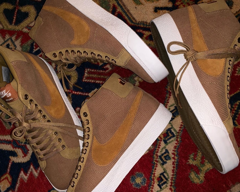 12/14発売！OSKI {Oskar Rozenberg} x NIKE SB BLAZER MID "Brown" (オスキー {オスカー・ローゼンバーグ} ナイキ SB ブレーザー ミッド "ブラウン")