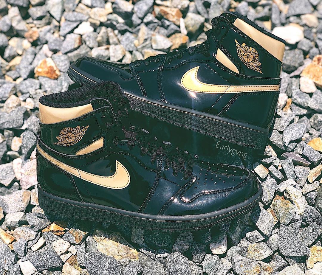 2020年ホリデー発売予定！ナイキ エア ジョーダン 1 レトロ ハイ OG “ブラック/メタリックゴールド” (NIKE AIR JORDAN 1 RETRO HIGH OG "Black/Metallic Gold") [555088-032]