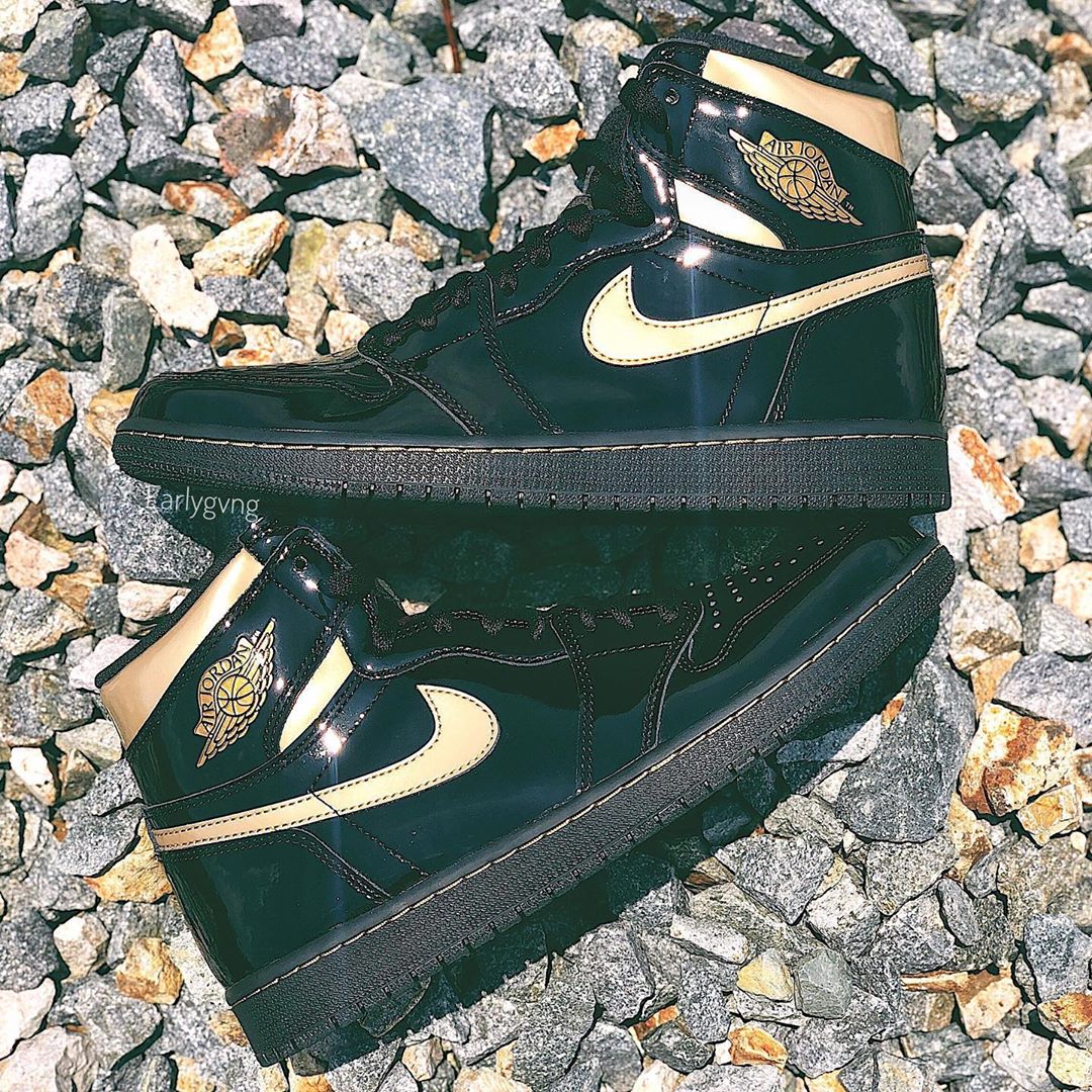 11/30 発売！ナイキ エア ジョーダン 1 レトロ ハイ OG “ブラック/メタリックゴールド” (NIKE AIR JORDAN 1 RETRO HIGH OG “Black/Metallic Gold”) [555088-032]