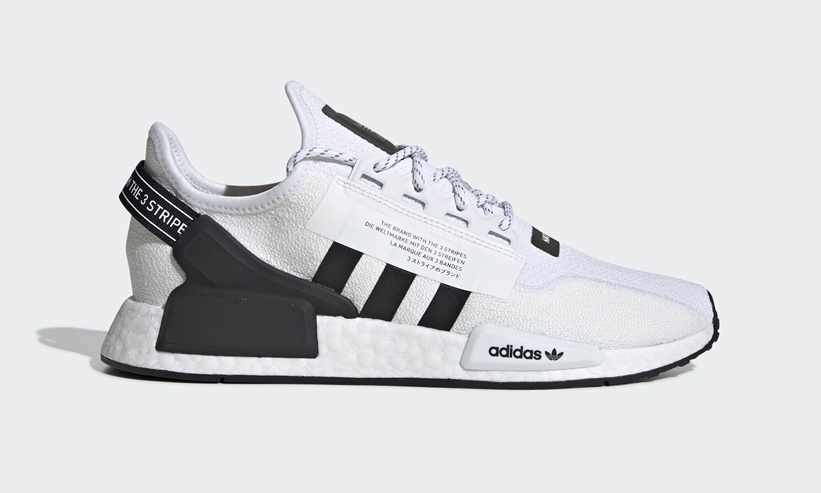 11/23発売！adidas Originals NMD_R1 V2 “White/Black” (アディダス オリジナルス エヌ エム ディー ブイツー “ホワイト/ブラック”) [FV9022]