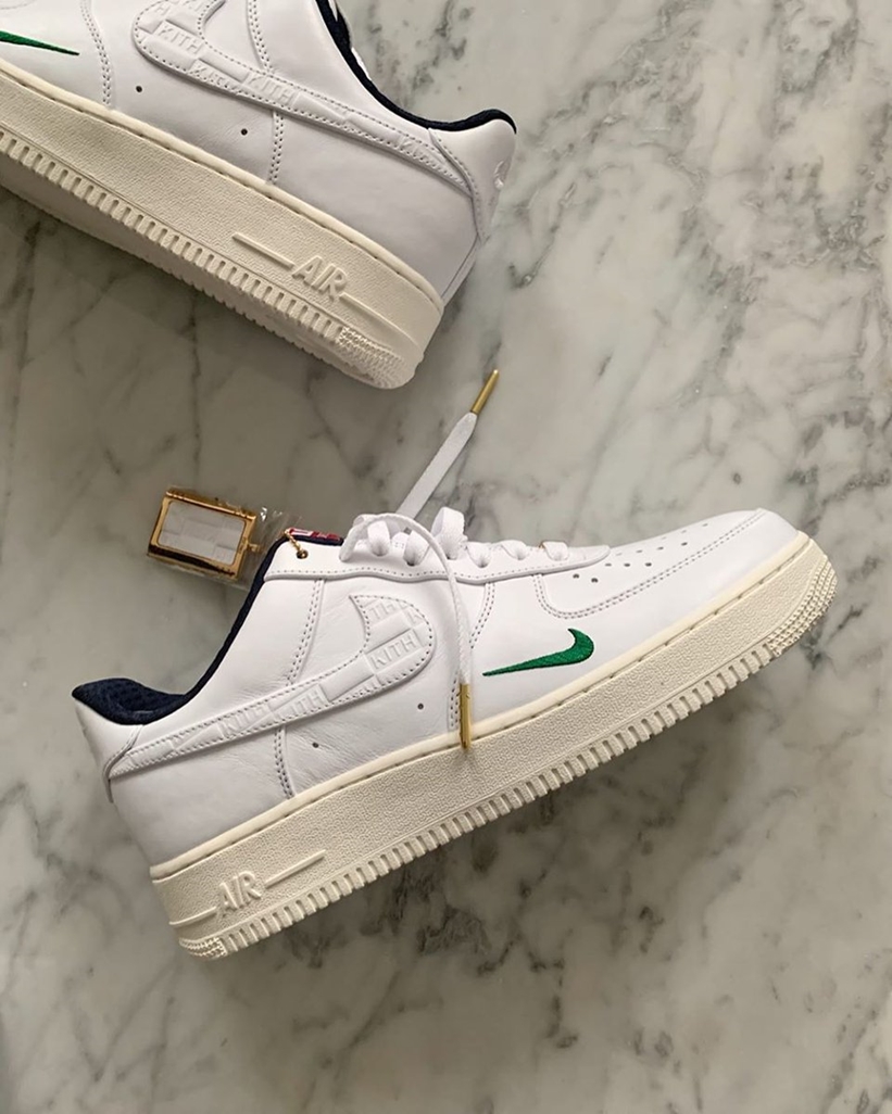 7/4発売！KITH × NIKE AIR FORCE 1 LOW “White/University Red/Metallic Gold” (キス ナイキ エア フォース 1 ロー “ホワイト/ユニバーシティレッド/メタリックゴールド”) [CZ7926-100]