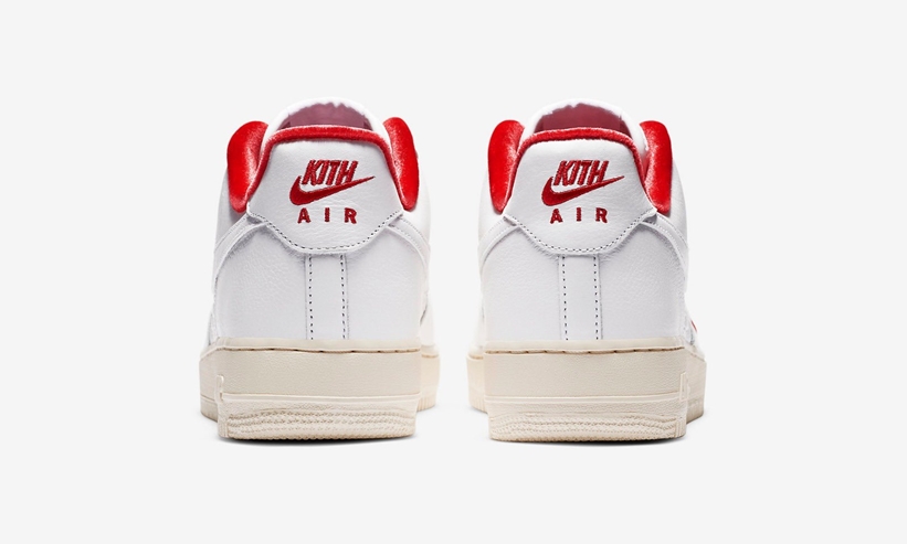 7/4発売！KITH × NIKE AIR FORCE 1 LOW “White/University Red/Metallic Gold” (キス ナイキ エア フォース 1 ロー “ホワイト/ユニバーシティレッド/メタリックゴールド”) [CZ7926-100]