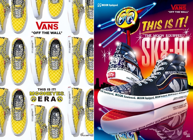 12/1発売！MOONEYES × VANS “YOKOHAMA HOT ROD CUSTOM SHOW 2019” (ムーンアイズ バンズ)