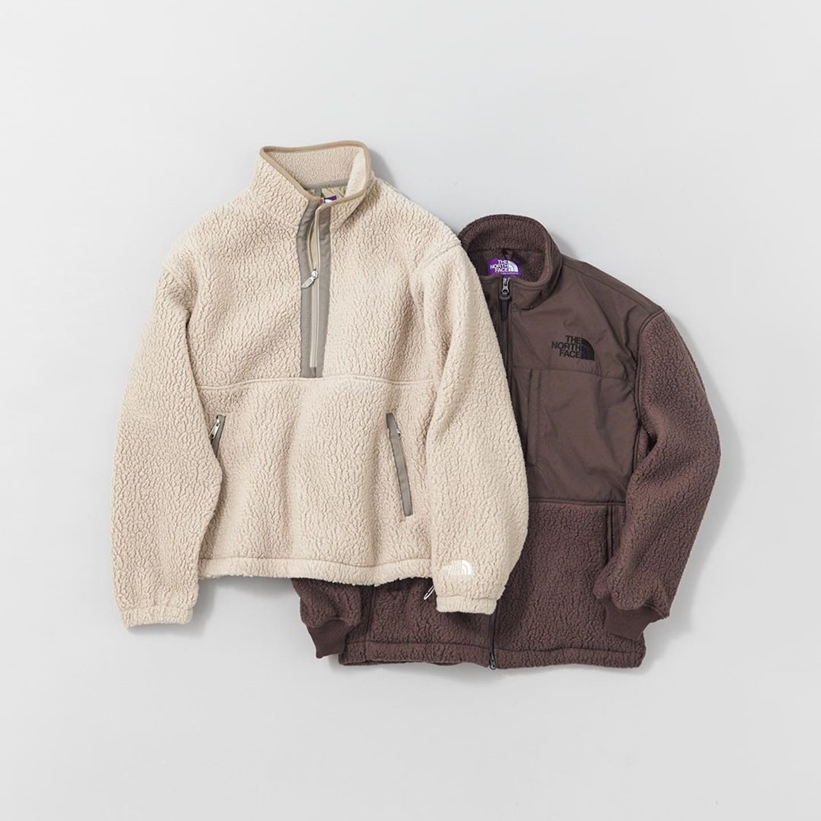 THE NORTH FACE PURPLE LABEL × BEAUTY&YOUTH ポーラテック ボアフリースでアップデートした2型が11/23から発売 (ザ・ノース・フェイス パープルレーベル ビューティアンドユース)