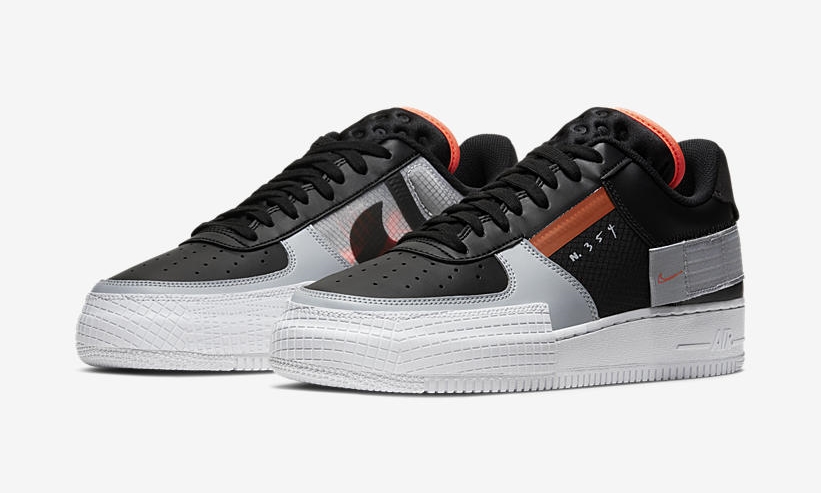 ナイキ エア フォース 1 ロー タイプ “ブラック/ハイパークリムゾン” (NIKE AIR FORCE 1 LOW TYPE “Black/Hyper Crimson”) [CQ2344-001]