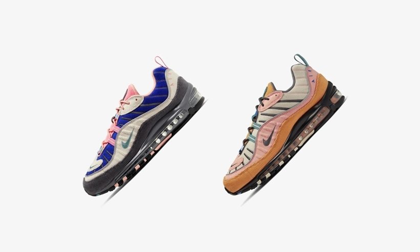 12/1発売！ナイキ エア マックス 98 “コーデュロイ” 2カラー (NIKE AIR MAX 98 “Corduroy”) [CQ7513-044,814]