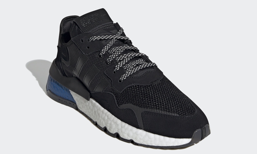 adidas Originals NITE JOGGER “Core Black/Lush Blue” (アディダス オリジナルス ナイト ジョガー “コアブラック/ラッシュブルー”) [FW5331]