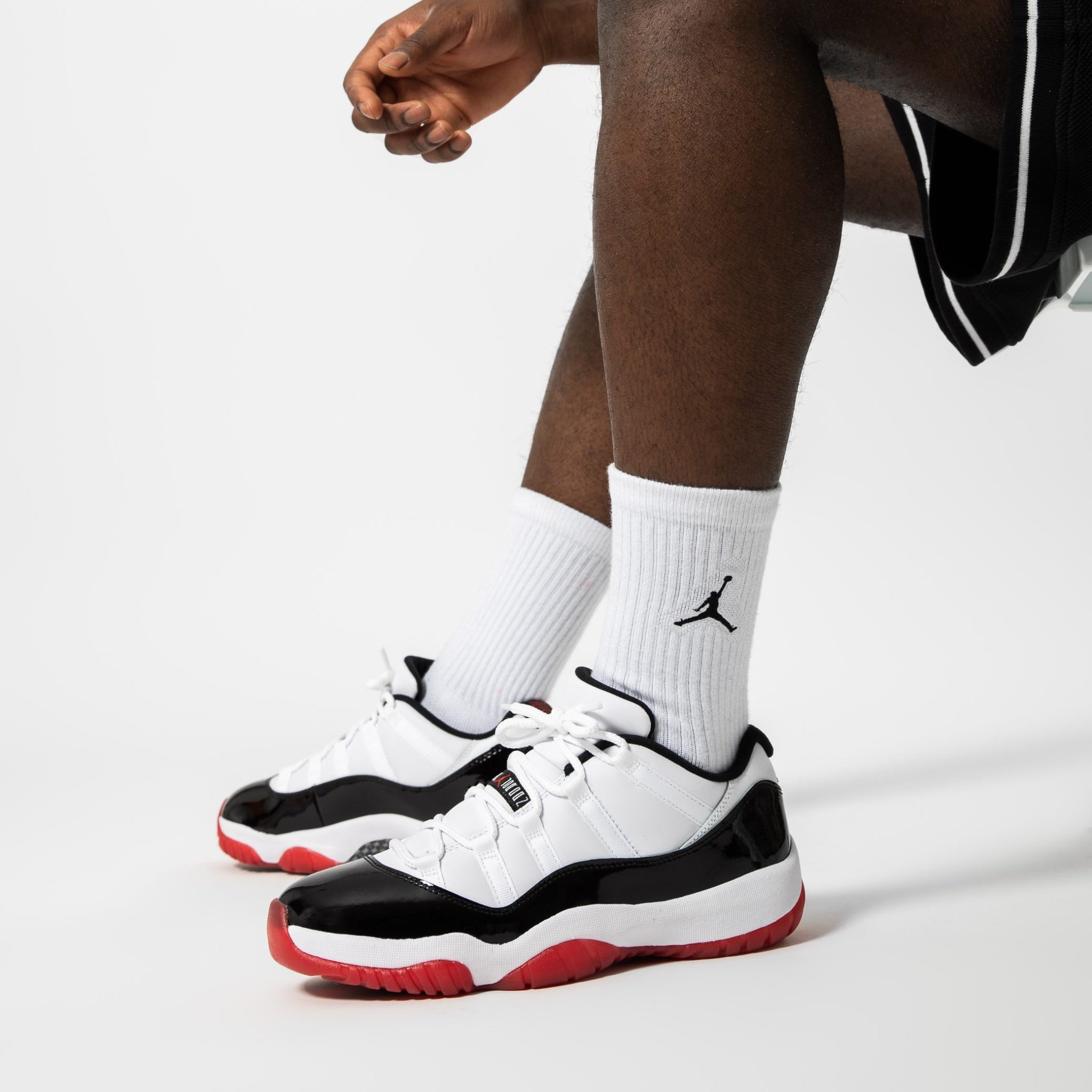 NIKE / ナイキ | AIR JORDAN 11 RETRO LOW AV2187-160 エアジョーダン レトロ ロー スニーカー | 27.5 | WHITE/UNIVERSITY RED-BLACK | メンズ