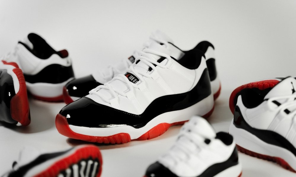 NIKE / ナイキ | AIR JORDAN 11 RETRO LOW AV2187-160 エアジョーダン レトロ ロー スニーカー | 27.5 | WHITE/UNIVERSITY RED-BLACK | メンズ