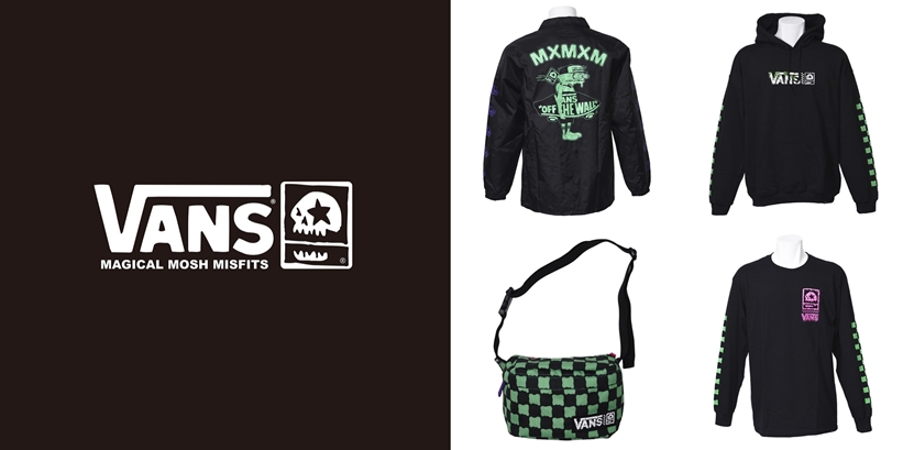 VANS × MAGICAL MOSH MISFITS MxMxM コラボアパレルが11/30発売 (バンズ マジカル・モッシュ・ミスフィッツ)