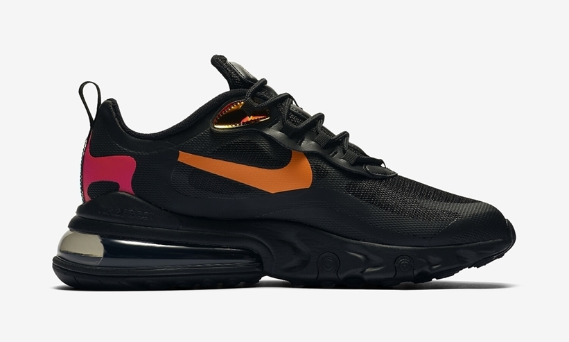 nike air max 270 react black red