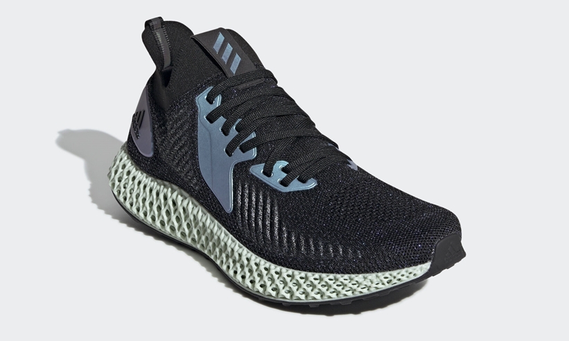 12/6発売！adidas ALPHAEDGE 4D “Core Black/Glory Blue/College Purple” (アディダス アルファエッジ 4D “コアブラック/グローリーブルー/カレッジパープル”) [FV6106]