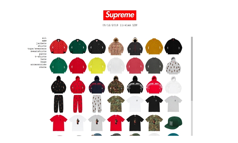 12/7発売！SUPREME × dead prez (シュプリーム デッド・プレズ) & 2019 F/W レギュラーアイテム一覧！