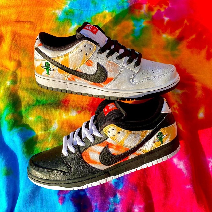 12/27発売！ナイキ SB ダンク ロー "レイガン タイダイ" (NIKE SB DUNK LOW "Raygun Tie-Dye”) [BQ6832-001,101]