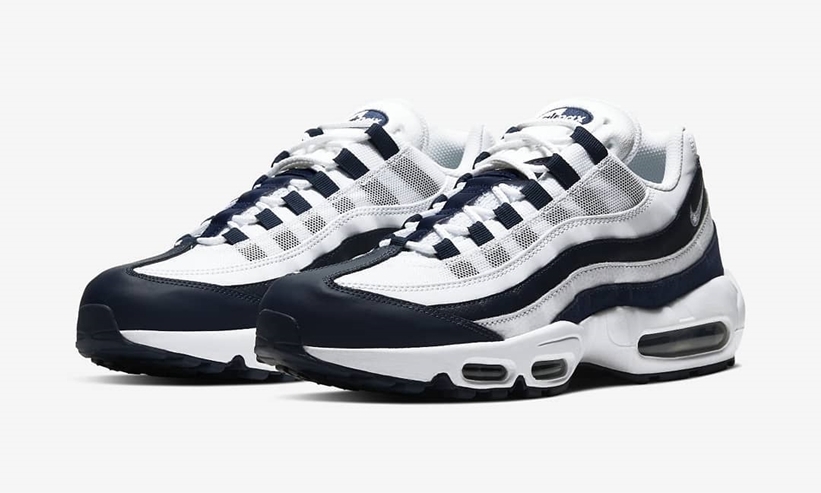 12/21発売！ナイキ エア マックス 95 エッセンシャル “ネイビー/ホワイト” (NIKE AIR MAX 95 ESSENTIAL “Navy/White”) [CI3705-400]