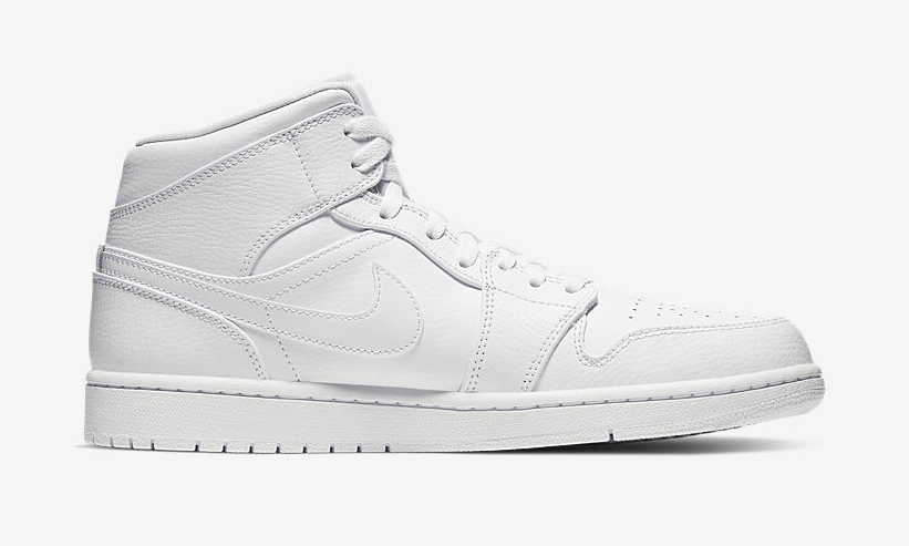 NIKE JORDAN 1 MID 27.5cm トリプルホワイト