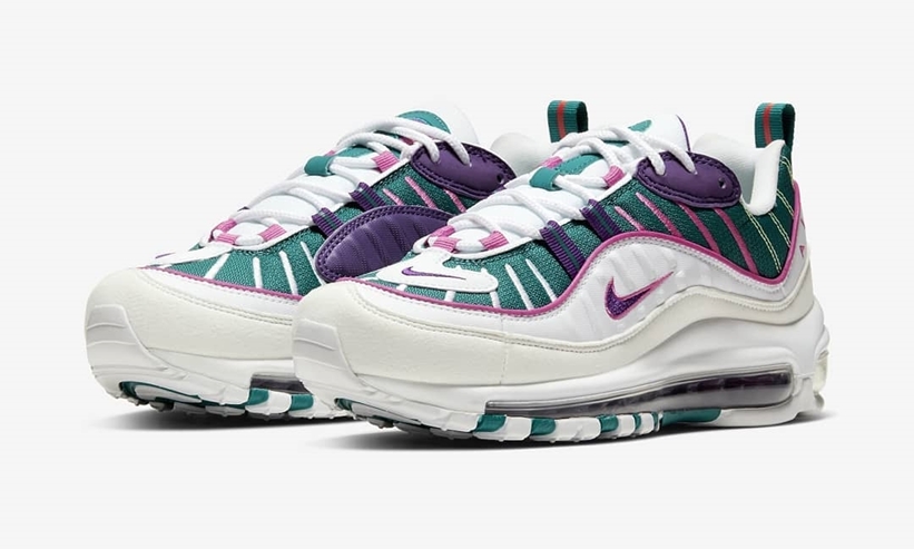 ナイキ エア マックス 98 “ホワイト/グリーン/ピンク” (NIKE AIR MAX 98 “White/Green/Pink”) [CI3709-301]