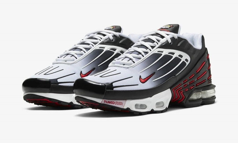 2021年に再登場！？ナイキ エア マックス プラス 3 “ブラック/ホワイト/レッド” (NIKE AIR MAX PLUS 3 “Black/White/Red”) [DM2573-001]