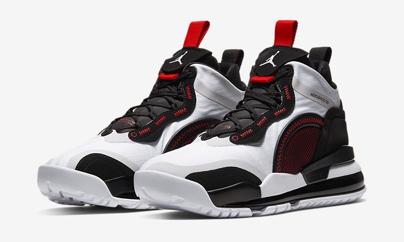 2020年2月発売！ナイキ エア ジョーダン エアロスペース 720 "ホワイト/ブラック/レッド" (NIKE AIR JORDAN AEROSPACE 720 "White/Black/Red") [BV5502-100]