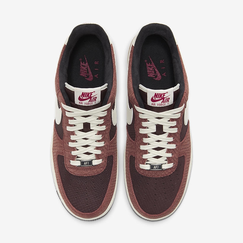 nike air force 1 premium red bark