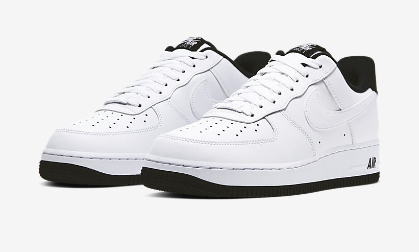 ナイキ エア フォース 1 07 1 ロー “ホワイト/ブラック” (NIKE AIR FORCE 1 07 1 LOW “White/Black”) [CD0884-100]