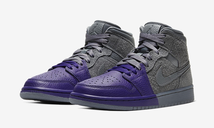 2/15発売！Sheila Rashid × NIKE AIR JORDAN 1 MID “Purple/Grey” (シーラ・ラシッド ナイキ エア ジョーダン 1 ミッド “パープル/グレー”) [CW5897-005]