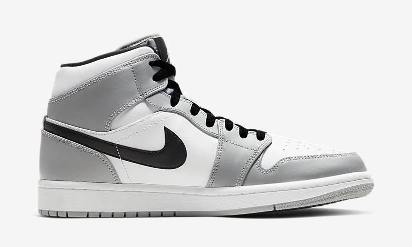 2024年 1/23 リストック予定！ナイキ エア ジョーダン 1 ミッド “ライトスモークグレー/ブラック/ホワイト” (NIKE AIR JORDAN 1 MID “Light Smoke Grey/Black/White”) [554724-092]