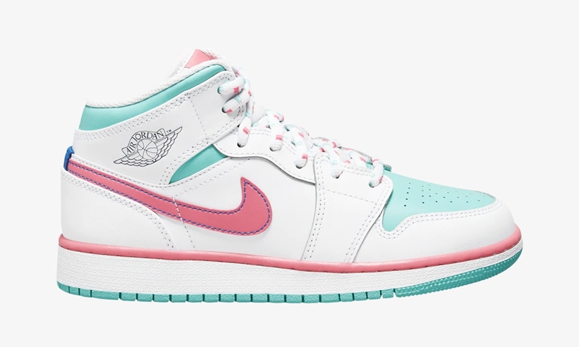 nike air jordan 1 mid gs digital pink