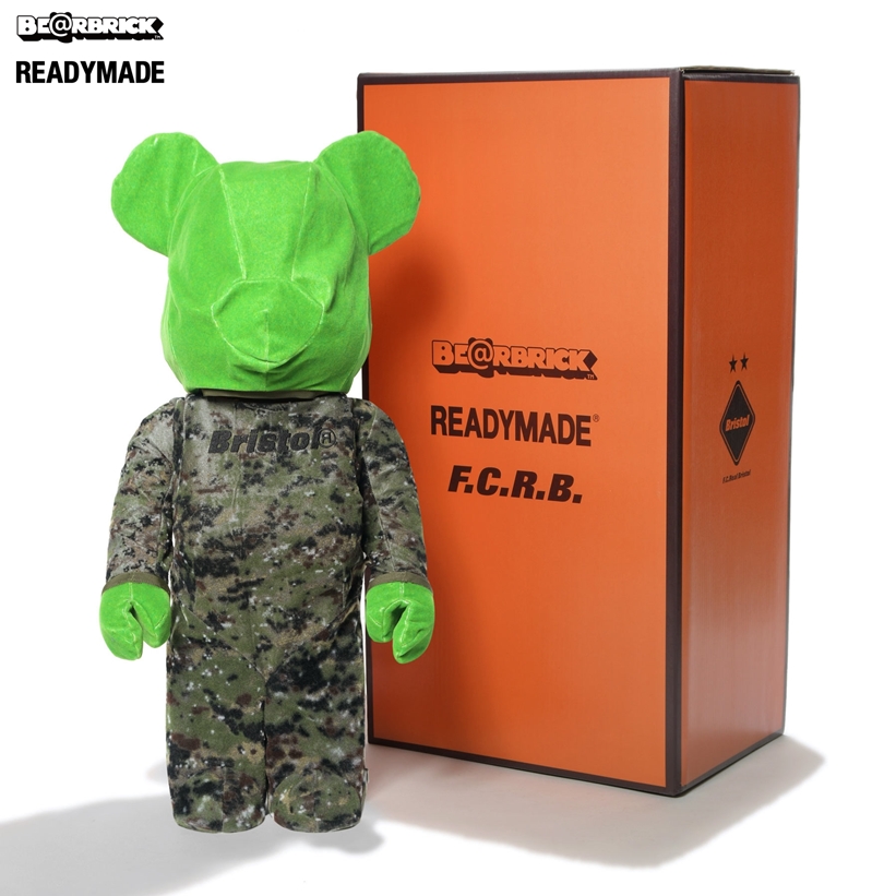 F.C.R.B. × READYMADE コラボ特大ベアブリックが12/21から発売 (F.C.Real Bristol レディメイド BE@RBRICK)