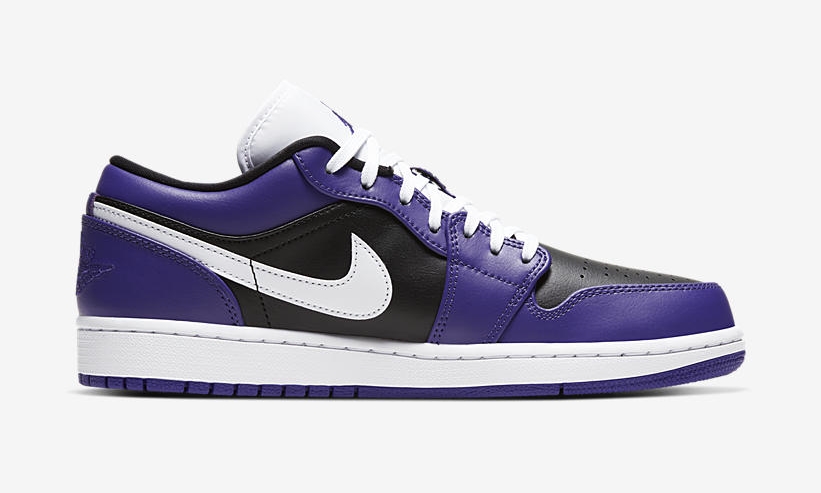 5/1発売！ナイキ エア ジョーダン 1 ロー “コートパープル/ブラック” (NIKE AIR JORDAN 1 LOW “Court Purple/Black”) [553558-501]