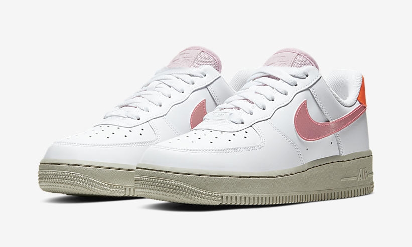 ナイキ ウィメンズ エア フォース 1 07 ロー “ホワイト/デジタルピンク” (NIKE AIR FORCE 1 07 LOW "White/Digital Pink") [CV3030-100]