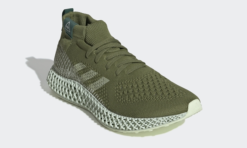 1/11発売！Pharrell Williams x adidas Originals 4D RUNNER “Tech Olive” (ファレル・ウィリアムス アディダス オリジナルス 4D ランナー “テックオリーブ”) [FV6334]