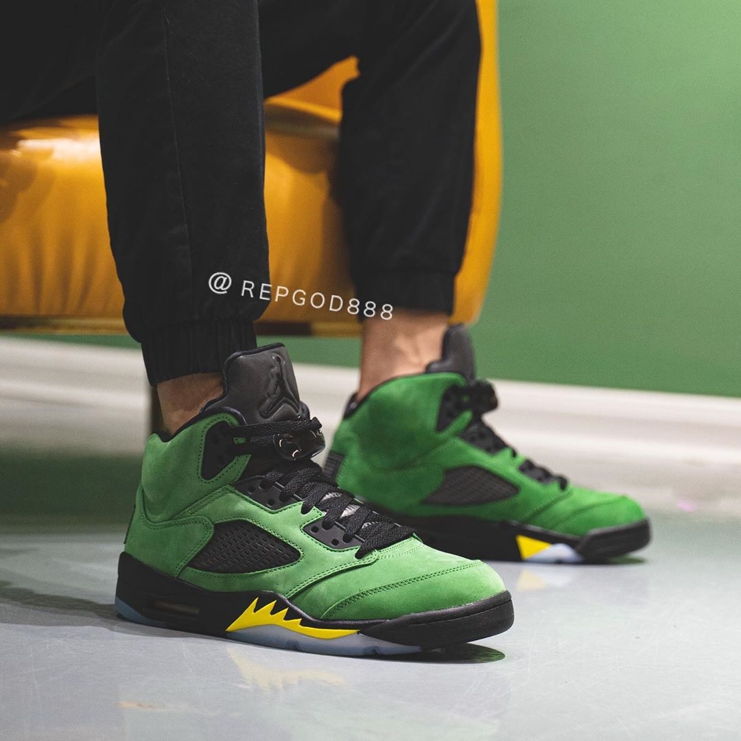 9/12発売予定！ナイキ エア ジョーダン 5 レトロ SE “オレゴンダックス” (NIKE AIR JORDAN 5 RETRO SE “Oregon Ducks”) [CK6631-307]