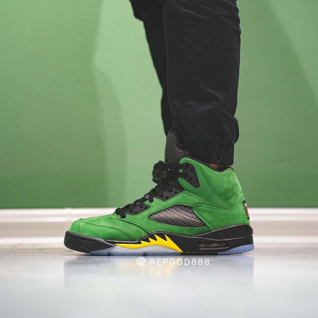 9/12発売予定！ナイキ エア ジョーダン 5 レトロ SE “オレゴンダックス” (NIKE AIR JORDAN 5 RETRO SE “Oregon Ducks”) [CK6631-307]