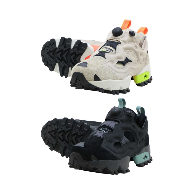 12/26 発売！トレイル仕様のリーボック インスタ ポンプ フューリー トレイル 2カラー (REEBOK INSTA PUMP FURY TRAIL “Modern Beige/Black”) [EG3576,3577]