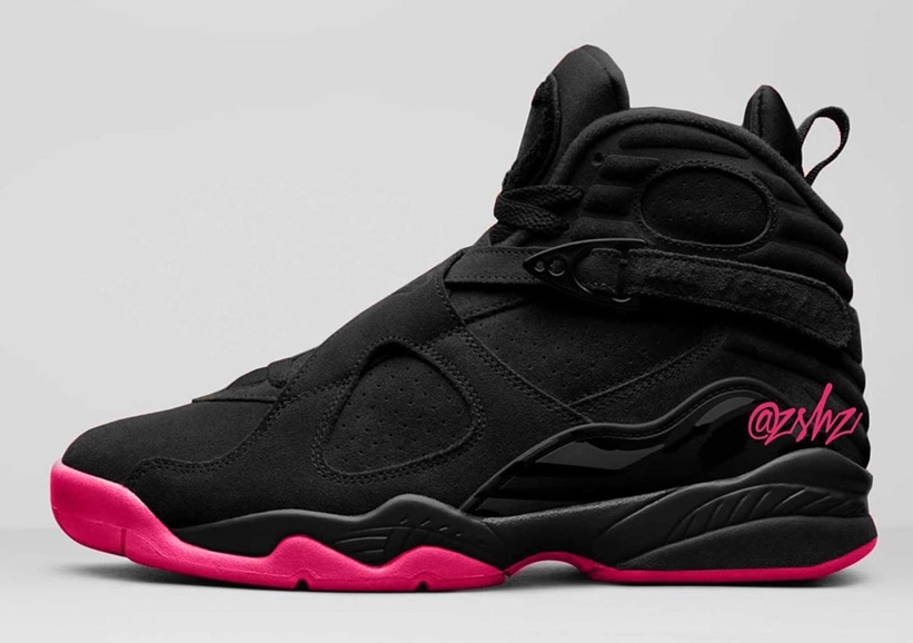 2020年発売予定！ナイキ エア ジョーダン 8 レトロ "ブラック/ピンク" (NIKE AIR JORDAN 8 RETRO "Black/Pink")