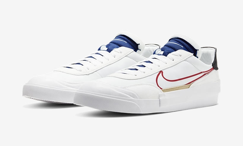 ナイキ ドロップ タイプ HBR “ホワイト/ユニバーシティレッド” (NIKE DROP TYPE HBR “White/University Red”) [CQ0989-100]