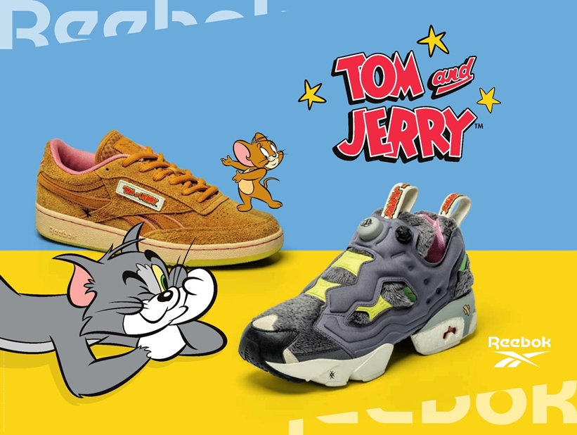 【リーボックオンライン 1/31発売】ネズミ年の2020年「トムとジェリー」と「リーボック」のコラボレーションコレクション「REEBOK × Tom & Jerry」が1/24発売