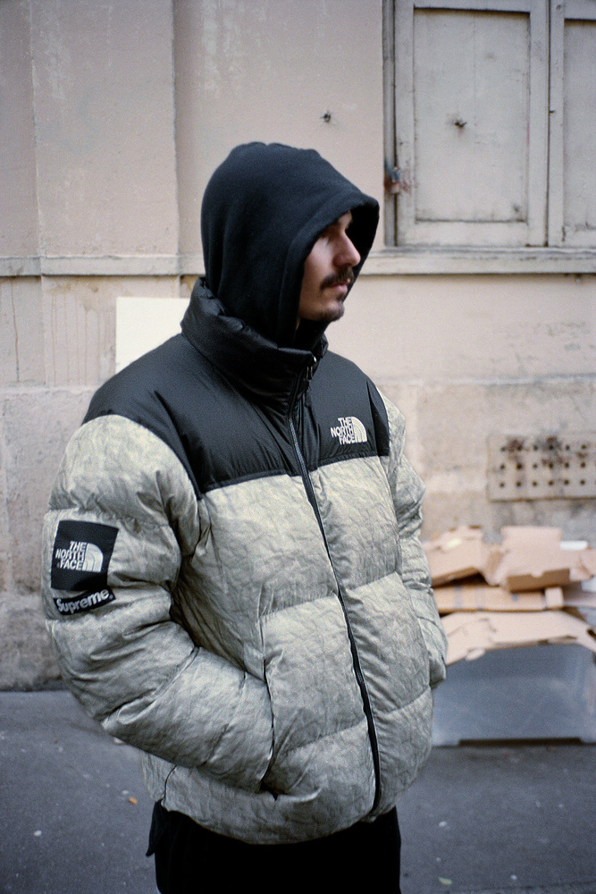 supreme north face ヌプシジャケット　 Lサイズ