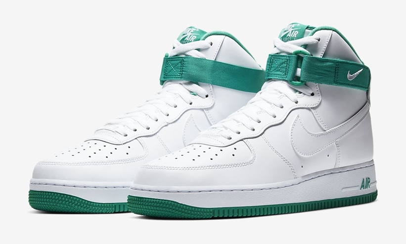 ナイキ エア フォース 1 ハイ 07 “ホワイト/ネプチューングリーン” (NIKE AIR FORCE 1 HIGH 07 “White/Neptune Green”) [CD0910-101]