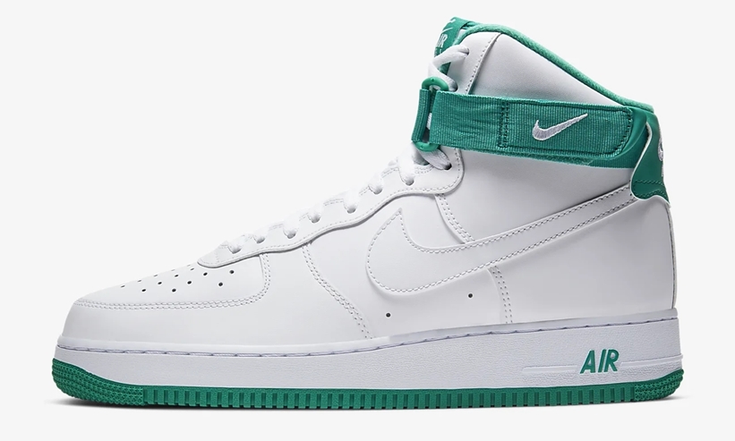 ナイキ エア フォース 1 ハイ 07 “ホワイト/ネプチューングリーン” (NIKE AIR FORCE 1 HIGH 07 “White/Neptune Green”) [CD0910-101]