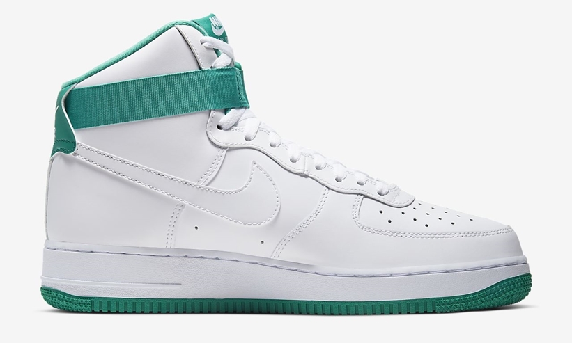 ナイキ エア フォース 1 ハイ 07 “ホワイト/ネプチューングリーン” (NIKE AIR FORCE 1 HIGH 07 “White/Neptune Green”) [CD0910-101]